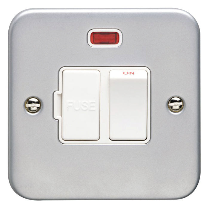 Eurolite Utility Switched Fuse Spur - Grey - MCSWFNW - Choice Handles