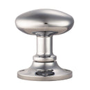 Carlisle Brass - Oval Mortice Knob - Polished Chrome - MK001CP - Choice Handles