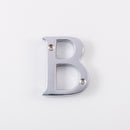 Carlisle Brass - Letter Face Fix (B) 50mm - Satin Chrome - NBSC - Choice Handles