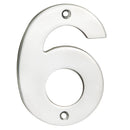Eurospec - 100mm Door Numerals Number 6/9  - Bright Stainless Steel - NUM10106/9BSS - Choice Handles