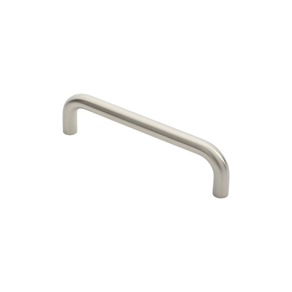 Eurospec - 19mm D Pull Handles 225mm Centres - Satin Stainless Steel - PAD1225SSS