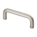 Eurospec - Carlisle Brass Eurospec 19mm Dia D Pull Handle - 600mm c/c - Satin Anodised Aluminium - PAD4600SAA - Choice Handles