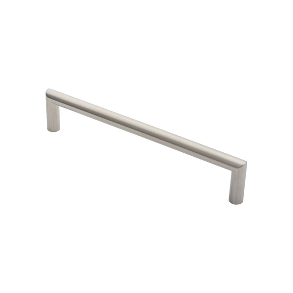 Eurospec - 19mm Mitred Pull Handle 300mm Centres - Satin Stainless Steel - PAM1300SSS