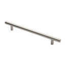 Eurospec - 30mm Straight T Pull Handle 450mm Centres - Satin Stainless Steel - PCT1450SSS - Choice Handles