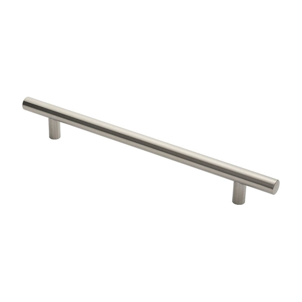 Eurospec - 30mm Straight T Pull Handle 450mm Centres - Satin Stainless Steel - PCT1450SSS