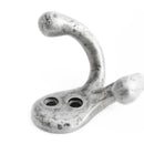 Frelan - Double Robe Hook 55mm - Pewter Finish - PEW79 - Choice Handles
