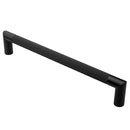 Serozzetta Mitred Lines Pull Handle 300mm  - Matt Black - PH170BMB - Choice Handles