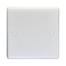 Eurolite Enhance White Plastic Single Blank Plate - White - PL4011 - Choice Handles