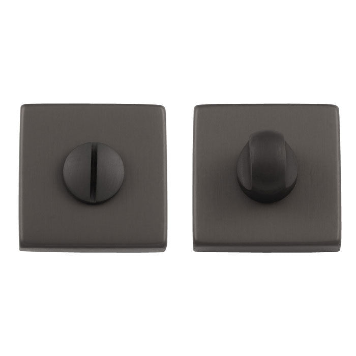 Manital - Manital Square Standard Turn and Release - Anthracite - QT004ANT - Choice Handles