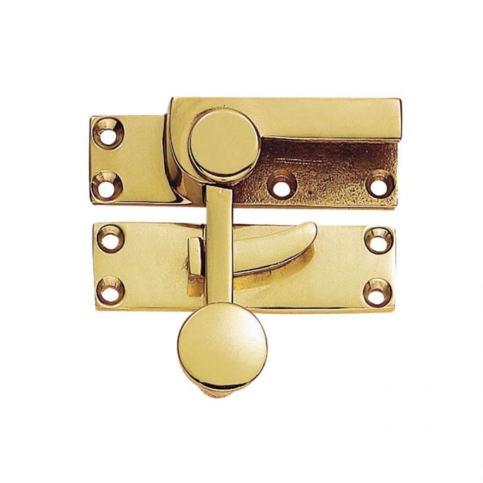 Carlisle Brass - Sash Fastener (Quadrant Arm) - Polished Brass - AA39