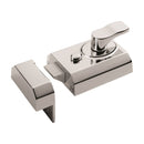Eurospec - Contract Rim Cylinder Nightlatch 60mm - Polished Chrome - RCN8260PC - Choice Handles