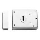 Eurospec - Traditional Rim Deadlock 4 X 3 - Polished Chrome - RDE8043PC - Choice Handles