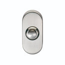 Eurospec - Oval Bell Push - Satin Stainless Steel - SWE1030SSS - Choice Handles