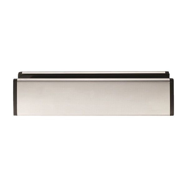 Eurospec  - Sleeved Letter Plate 300mm x 70mm - Satin Stainless Steel - SWE1050SSS - Choice Handles