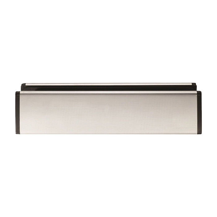Eurospec  - Sleeved Letter Plate 300mm x 70mm - Satin Stainless Steel - SWE1050SSS - Choice Handles