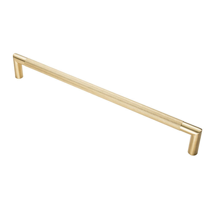 Eurospec - Mitred Knurled Pull Handle 450mm - Satin PVD - SWP1169/450SPVD - Choice Handles