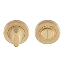 Serozzetta Thumbturn and Release on Rose -50mm Dia. Rose-Boxed - Satin Brass - SZM004SB - Choice Handles