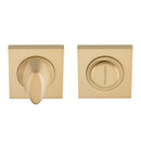 Serozzetta Square Thumbturn and Release -51mm x 51mm - Satin Brass - SZM004SQSB - Choice Handles