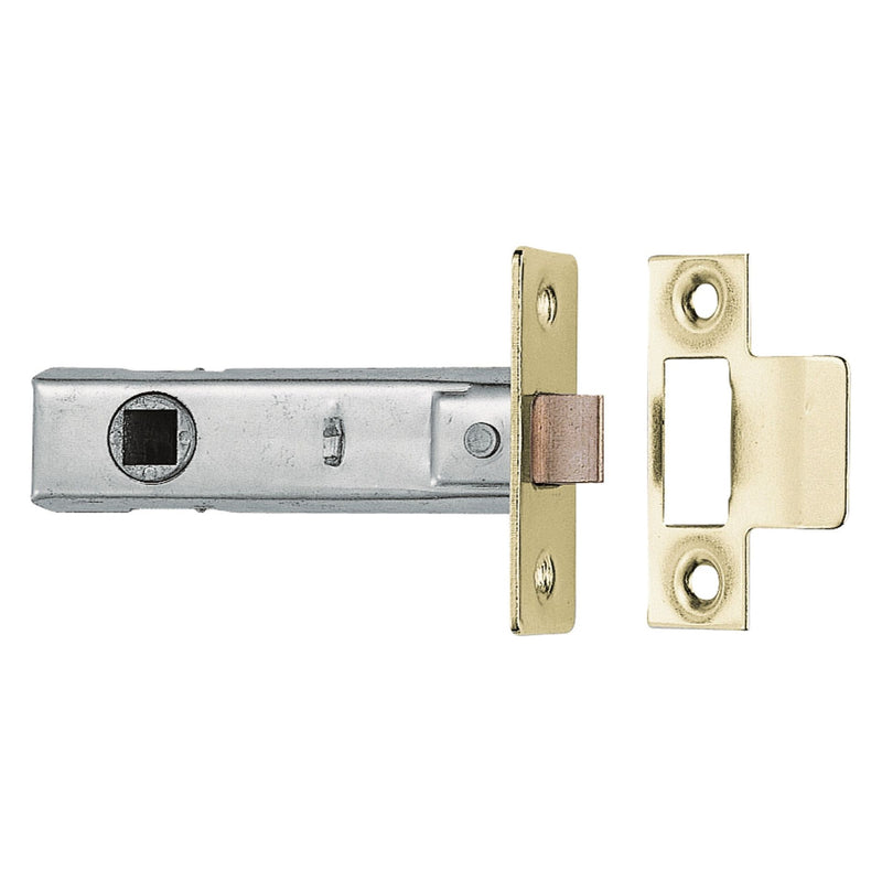 Carlisle Brass - 64mm Tubular Latch - 8mm Follower - Electro Brass - Electro Brassed - TL1 - Choice Handles