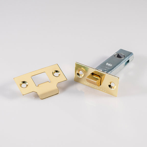 Carlisle Brass - 76mm Tubular Latch - 8mm Follower - Electro Brass - Electro Brassed - TL3 - Choice Handles