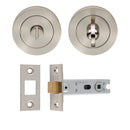 Serozzetta UDP Bathroom  Pack - Satin Nickel - UDP/BATH30/SN - Choice Handles