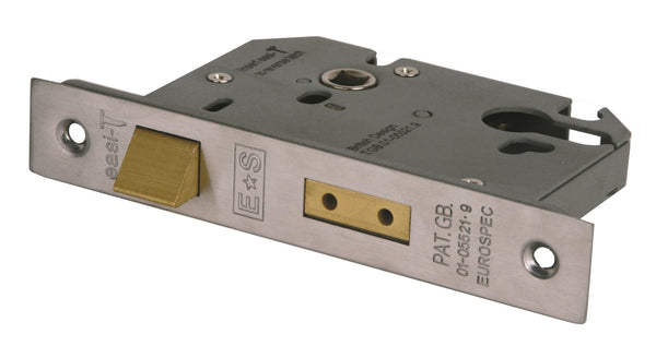 Eurospec - Euro Profile Sashlock 76mm - Satin Stainless Steel - URES5030SSS