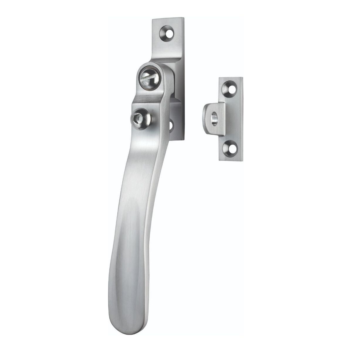 Carlisle Brass - Locking Casement Fastener - Satin Chrome - V1006LCKSC