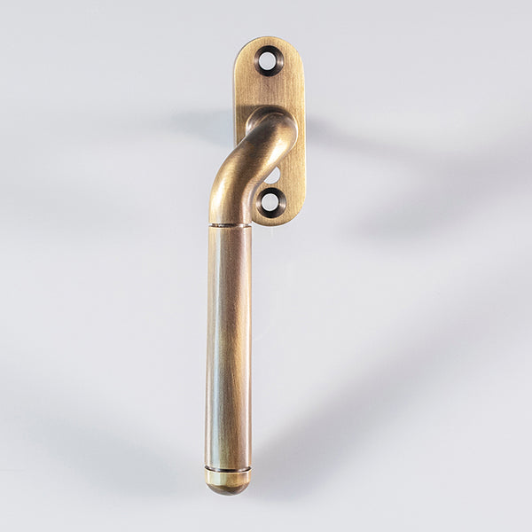 Carlisle Brass - Cranked Locking Espag. Handle Left Hand 110mm - Florentine Bronze - V1008LHFB