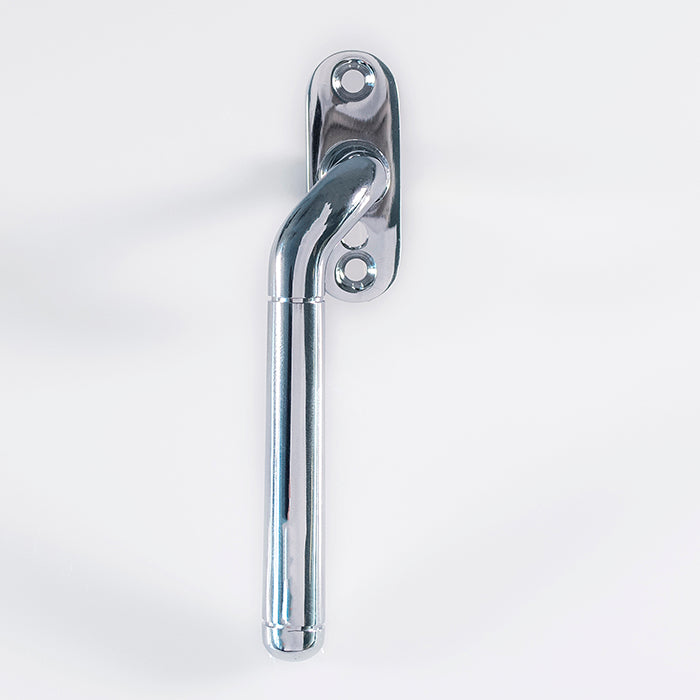 Carlisle Brass - Cranked Locking Espag. Handle Left Hand 110mm - Polished Chrome - V1008LHCP
