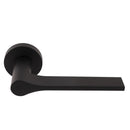 Manital Vela Lever On Round Rose - Matt Black - VV5BLK - Choice Handles