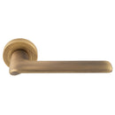 Manital Vortex Lever On Rose - Antique Brass - VX5AB - Choice Handles