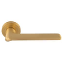 Manital Vortex Lever On Rose - Satin Brass - VX5SB - Choice Handles