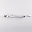 Carlisle Brass - Bulb End Casement Stay 200mm - Satin Chrome - WF12CSC - Choice Handles