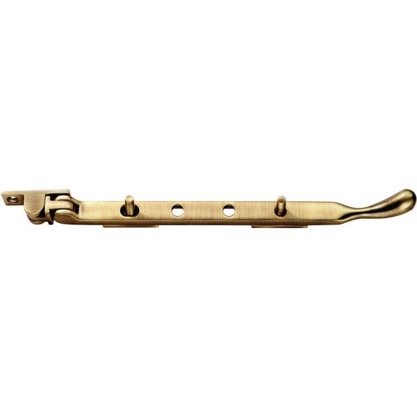 Carlisle Brass - Bulb End Casement Stay 200mm - Florentine Bronze - WF12SFB - Choice Handles