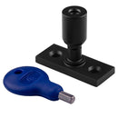 Carlisle Brass - Locking Casement Stay Pin Matt Black - Matt Black - WF17MB - Choice Handles