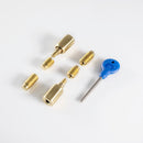 Carlisle Brass - Sash Window Stop - Polished Brass - WF18 - Choice Handles
