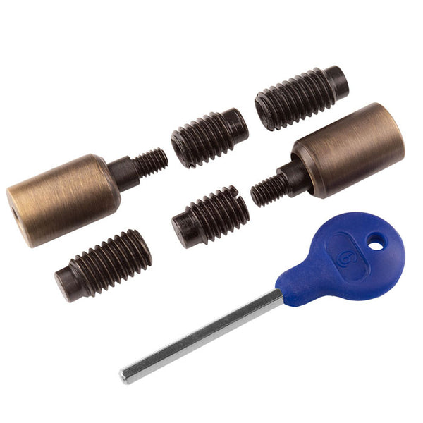 Carlisle Brass - Sash Window Stop  - Antique Brass - WF18AB