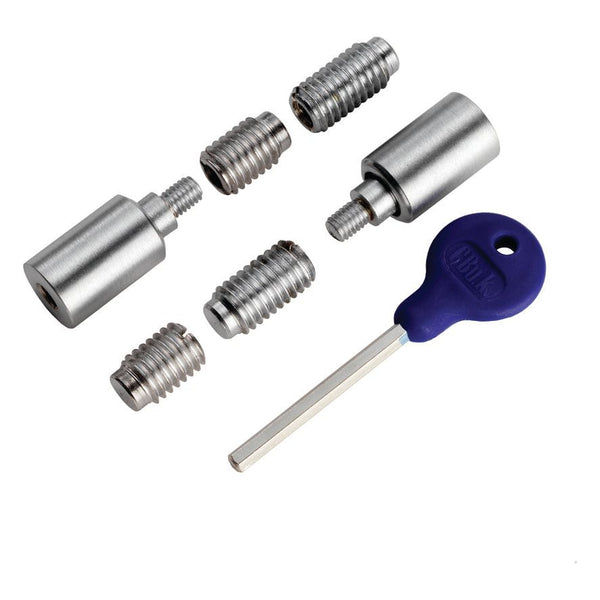 Carlisle Brass - Sash Window Stop - Satin Chrome - WF18SC