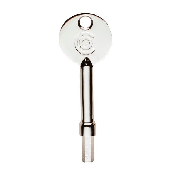 Carlisle Brass - Key To Suit Wf With 4mm Hex Locking Bolts - Sash Stop Key - Polished Chrome - WFKEY/4mmCP