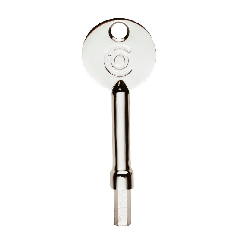 Carlisle Brass - Key To Suit Wf With 4mm Hex Locking Bolts - Sash Stop Key - Polished Chrome - WFKEY/4mmCP