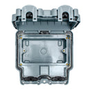 Eurolite Utility 2 Gang Enclosure - Grey - WP8623 - Choice Handles