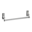 Eurospec - Pushbar Panic Latch With Dogging Function C/W Strike - Silver - XDL5760SV - Choice Handles
