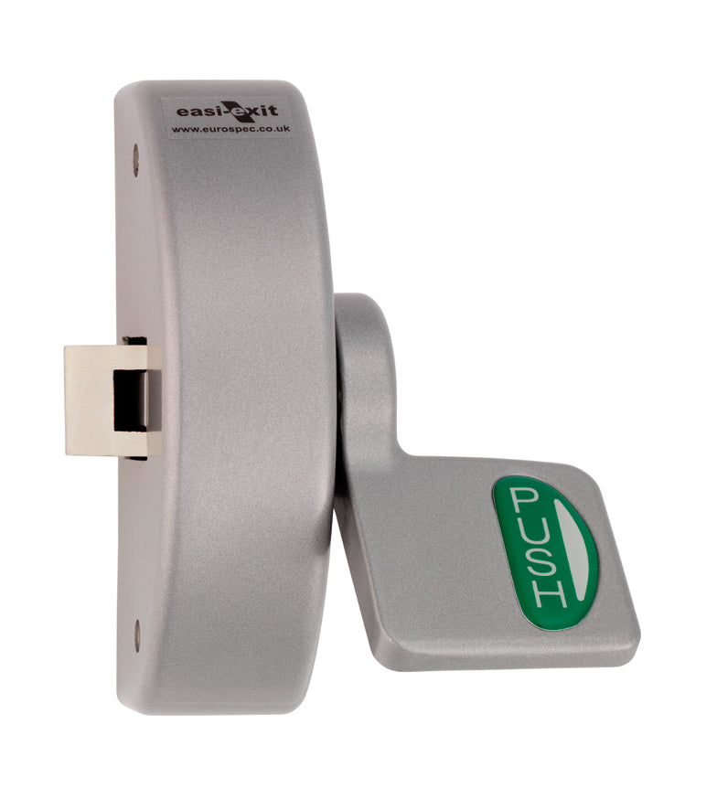 Eurospec - Narrow Style Push Pad - Silver - XSA5002SV
