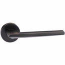 Atlantic - Forme Boston Designer Lever on Minimal Round Rose - Matt Black - FMR422MB - Choice Handles