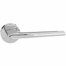 Atlantic -Forme Boston Designer Lever on Minimal Round Rose - Polished Chrome - FMR422PC - Choice Handles