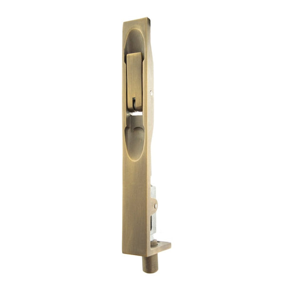 Atlantic Lever Action Flush Bolt 150mm - Matt Antique Brass - AFB15019MAB - Choice Handles