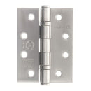 Atlantic Ball Bearing Hinges Grade 13 Fire Rated 4" x 3" x 3mm - Satin Stainless Steel - AH1433SSS - Pair - Choice Handles
