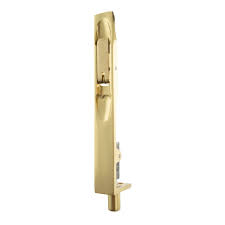 Atlantic Lever Action Flush Bolt 150mm - Polished Brass - AFB15019PB - Choice Handles