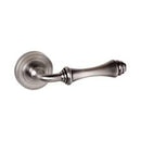 Atlantic - Old English Durham Lever on Round Rose - Matt Gun Metal - OE127MBN - Choice Handles