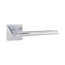 Atlantic - Forme Boston Designer Lever on Minimal Square Rose - Polished Chrome - FMS422PC - Choice Handles
